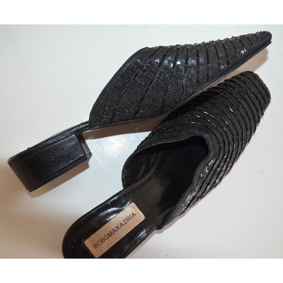 Vintage Beaded Low Heel Mule Size 9 - Picture 5 of 5